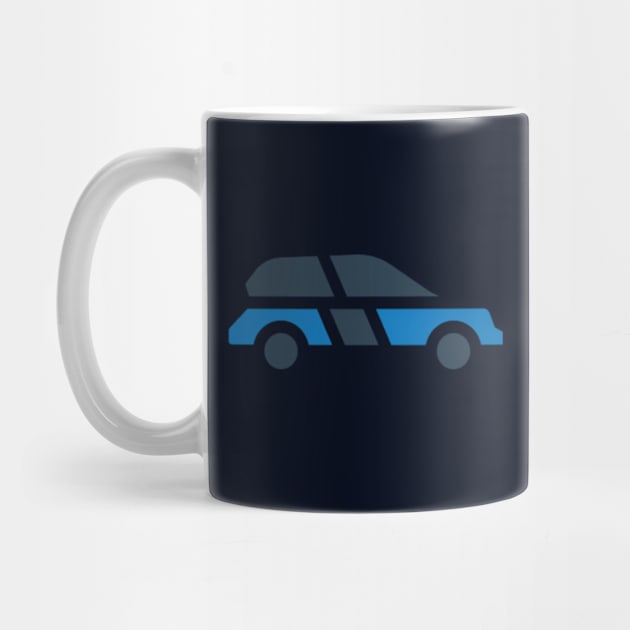 Car Blue On by Socity Shop